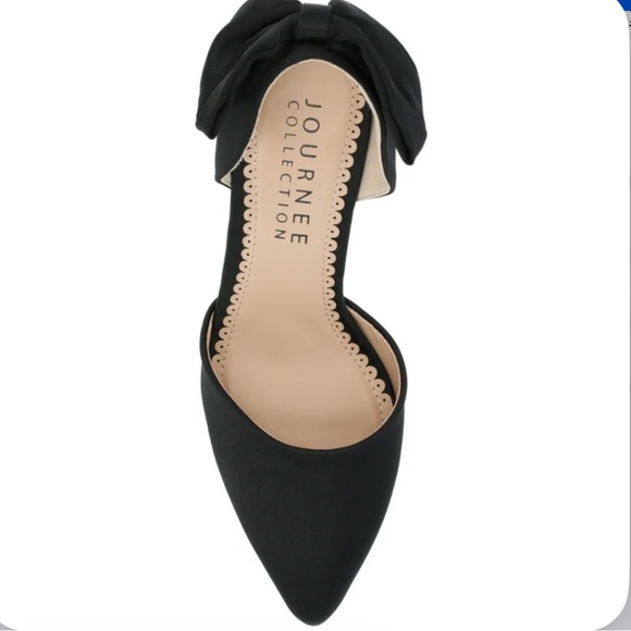 NWT Journee Women’s Tanzi Pointed Toe Mid-Heel Evening Pump Size 8.5. - Picture 2 of 11